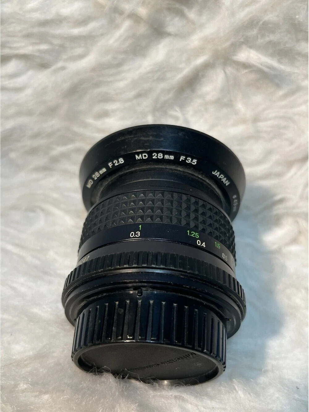 Minolta MD W.Rokkor-X 28mm f/2.8 Wide Angle Manual Focus Lens